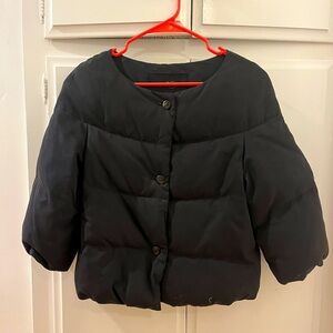 Rachel Comey Black Cropped Puffer